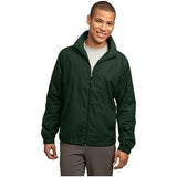 Full - Zip Wind Jacket X - Small Forest Green Jackets