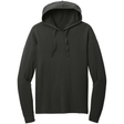 Garment - Dyed Pullover Hooded Tee Small Black Short Sleeve T-Shirts