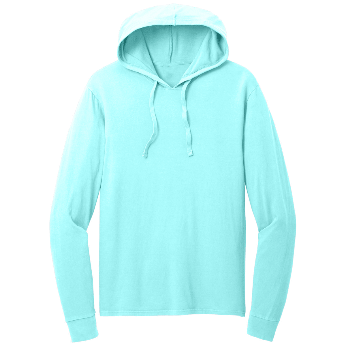 Garment - Dyed Pullover Hooded Tee Small Glacier Short Sleeve T-Shirts