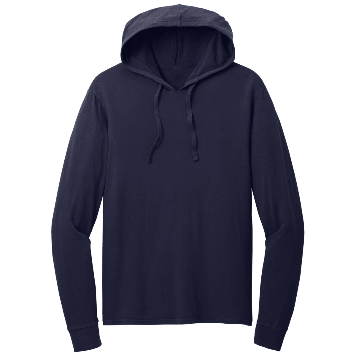Garment - Dyed Pullover Hooded Tee Small Navy Short Sleeve T-Shirts