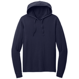 Garment - Dyed Pullover Hooded Tee Small Navy Short Sleeve T-Shirts