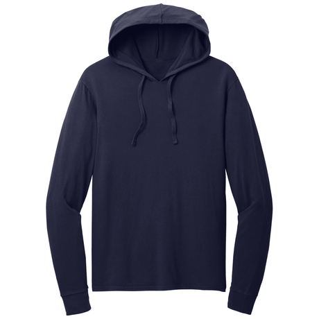 Garment - Dyed Pullover Hooded Tee Small Navy Short Sleeve T-Shirts