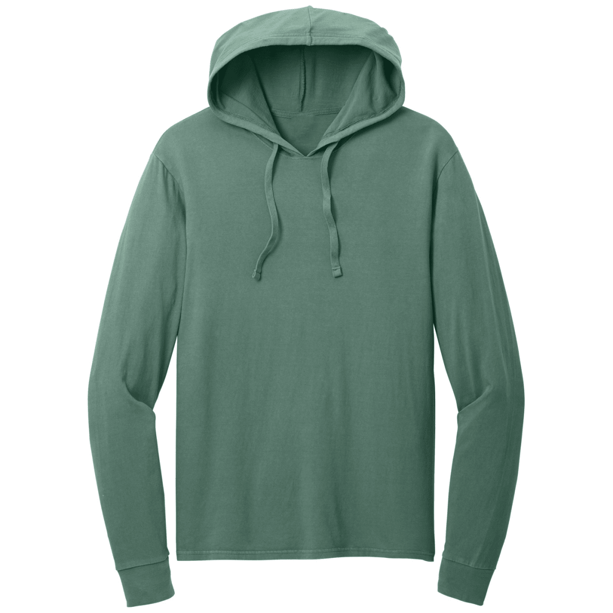 Garment - Dyed Pullover Hooded Tee Small Nordic Green Short Sleeve T-Shirts