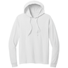 Garment - Dyed Pullover Hooded Tee Small White Short Sleeve T-Shirts