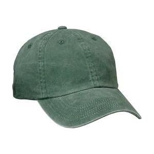 Garment Washed Cap Green Hats