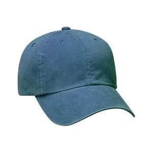 Garment Washed Cap Steel Blue Hats