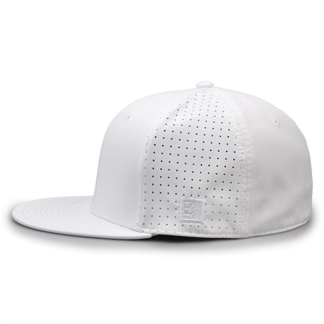 The Game GB998 Perforated GameChanger Baseball Hat | Wholesale Pro Shape Flat Bill Caps