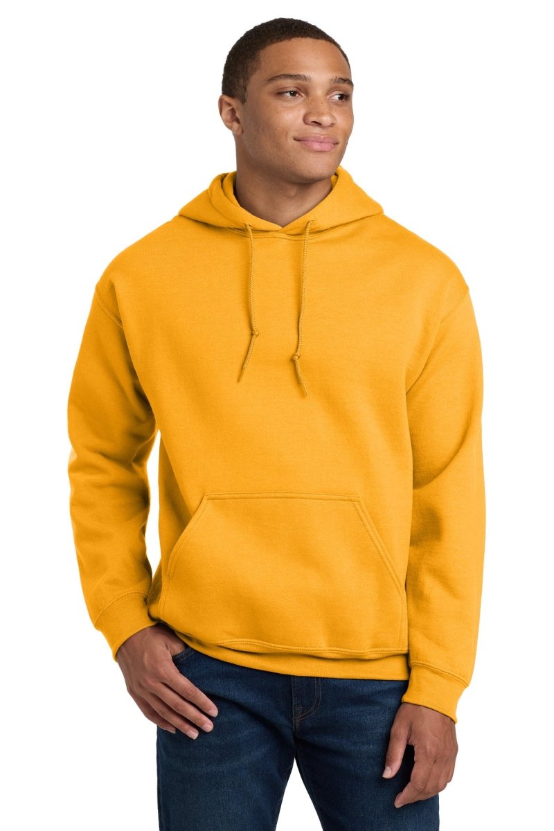 Gildan 18500 Heavy Blend Hoodie Gold S Hoodies