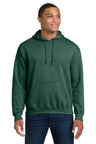 Gildan 18500 Heavy Blend Hoodie Heather Dark Green S Hoodies
