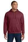 Gildan 18500 Heavy Blend Hoodie Heather Dark Maroon S Hoodies