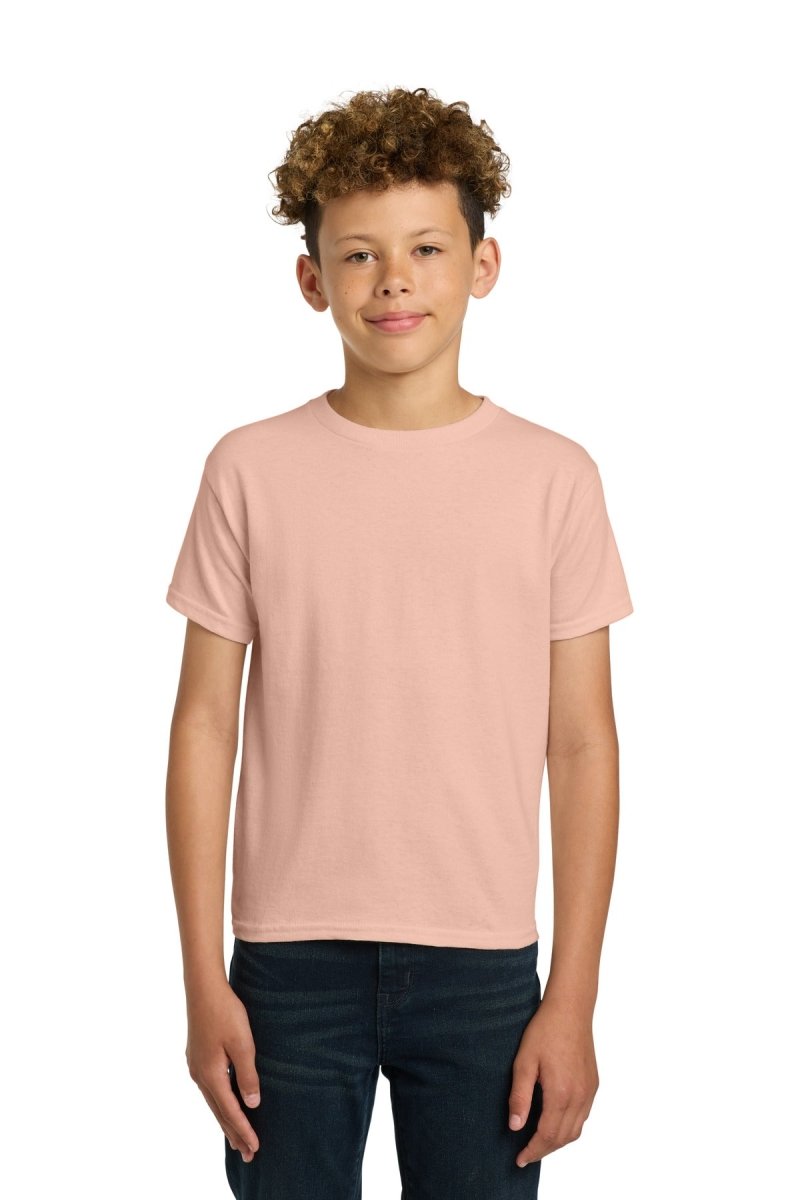 Gildan 5000B Youth Heavy Cotton 100% Cotton T-Shirt Dusty Rose XS Short Sleeve T-Shirts
