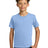 Gildan 5000B Youth Heavy Cotton 100% Cotton T-Shirt Light Blue XS Short Sleeve T-Shirts
