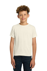 Gildan 5000B Youth Heavy Cotton 100% Cotton T-Shirt Natural XS Short Sleeve T-Shirts