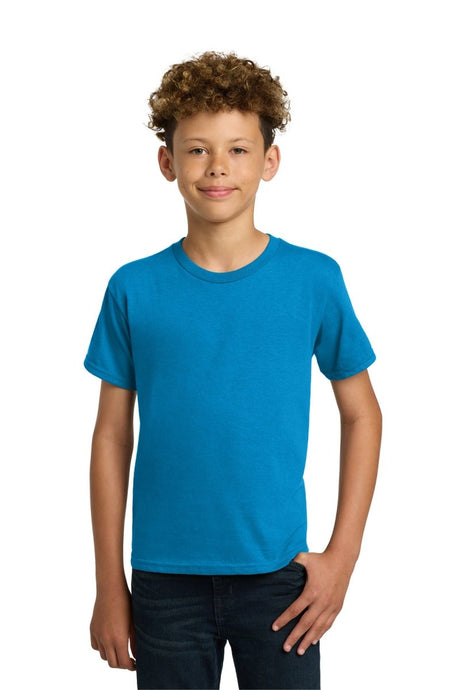 Gildan 5000B Youth Heavy Cotton 100% Cotton T-Shirt Sapphire XS Short Sleeve T-Shirts