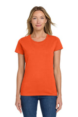 Gildan 5000L Women's Heavy Cotton T-Shirt – 5.3 oz 100% Cotton Tee Orange S Short Sleeve T-Shirts
