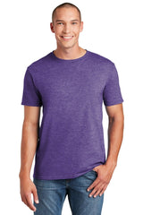 Gildan 64000 Unisex Softstyle T-Shirt Heather Purple S Short Sleeve T-Shirts