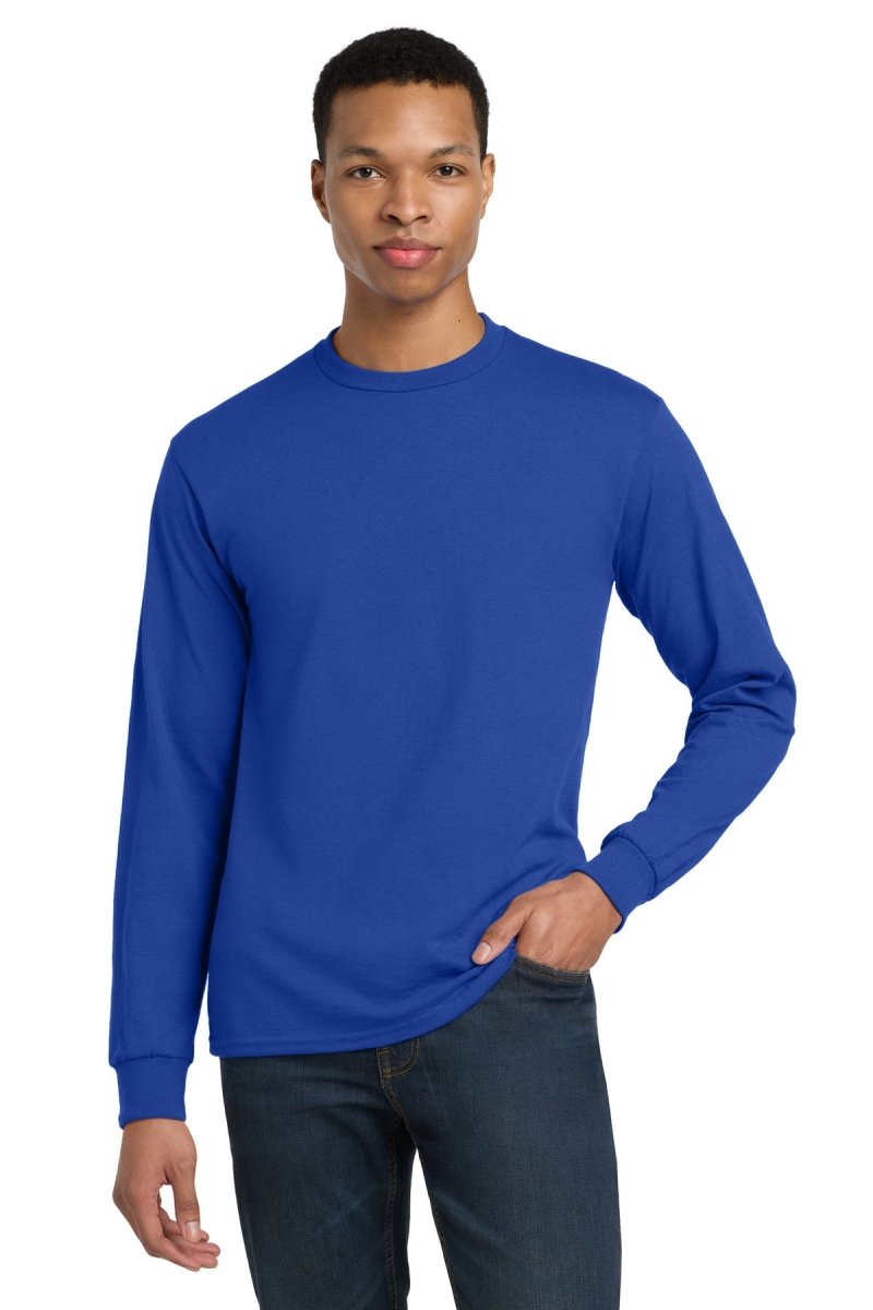 Gildan ® - DryBlend ® 50 Cotton/50 Poly Long Sleeve T-Shirt. 8400 - Gildan 8400 Royal S Long Sleeve T-Shirts
