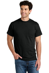 Gildan ® - DryBlend ® 50 Cotton/50 Poly Pocket T-Shirt. 8300 - Gildan 8300 Black S Short Sleeve T-Shirts