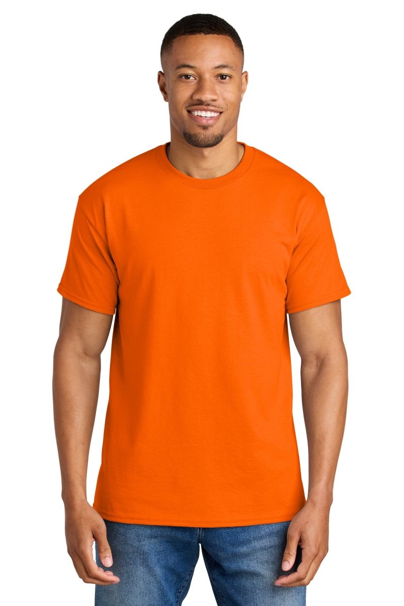 Gildan ® DryBlend ® 50 Cotton/50 Poly T-Shirt. 8000 - Gildan 8000 S. Orange S Short Sleeve T-Shirts