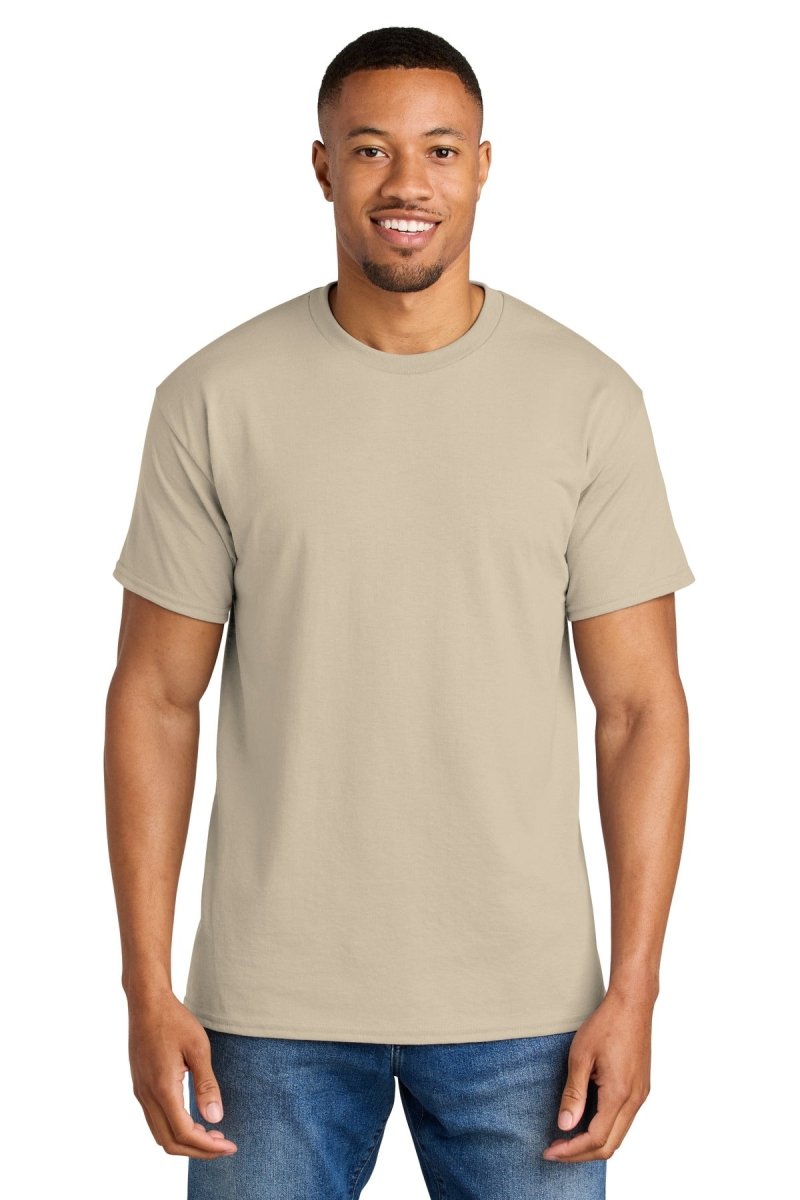 Gildan ® DryBlend ® 50 Cotton/50 Poly T-Shirt. 8000 - Gildan 8000 Sand S Short Sleeve T-Shirts