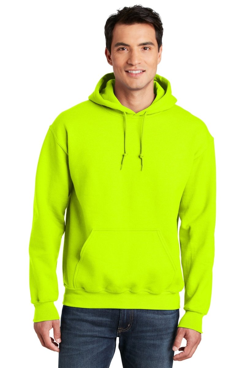 Gildan ® - DryBlend ® Pullover Hooded Sweatshirt. 12500 - Gildan 12500 Safety Green S Sweatshirts