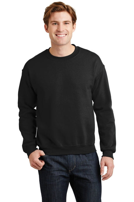 Gildan G180 Unisex Heavy Blend™ 50/50 Crewneck Sweatshirt Black XS Crewneck Sweatshirts
