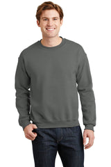 Gildan G180 Unisex Heavy Blend™ 50/50 Crewneck Sweatshirt Charcoal S Crewneck Sweatshirts