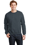 Gildan G180 Unisex Heavy Blend™ 50/50 Crewneck Sweatshirt Dark Heather XS Crewneck Sweatshirts
