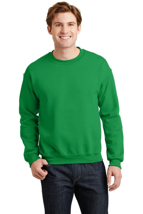Gildan G180 Unisex Heavy Blend™ 50/50 Crewneck Sweatshirt Irish Green S Crewneck Sweatshirts