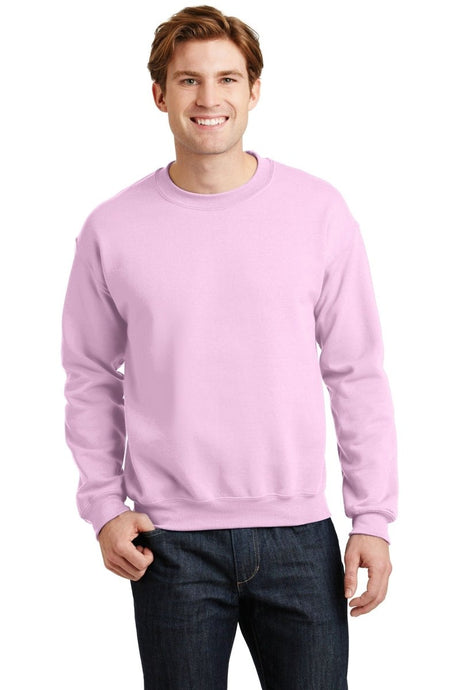 Gildan G180 Unisex Heavy Blend™ 50/50 Crewneck Sweatshirt Light Pink XS Crewneck Sweatshirts