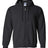 Gildan G186 Adult Heavy Blend Adult 8 oz., 50 - 50 Full - Zip Hood Black S Full - Zip Hoodies