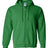 Gildan G186 Adult Heavy Blend Adult 8 oz., 50 - 50 Full - Zip Hood Irish Green S Full - Zip Hoodies