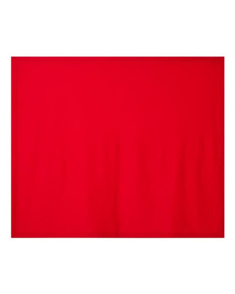Gildan G189 Heavy Blend Fleece Stadium Blanket Red One Size
