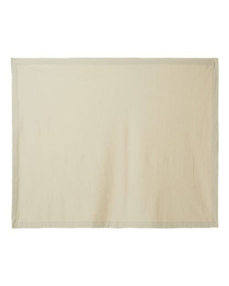 Gildan G189 Heavy Blend Fleece Stadium Blanket Sand One Size
