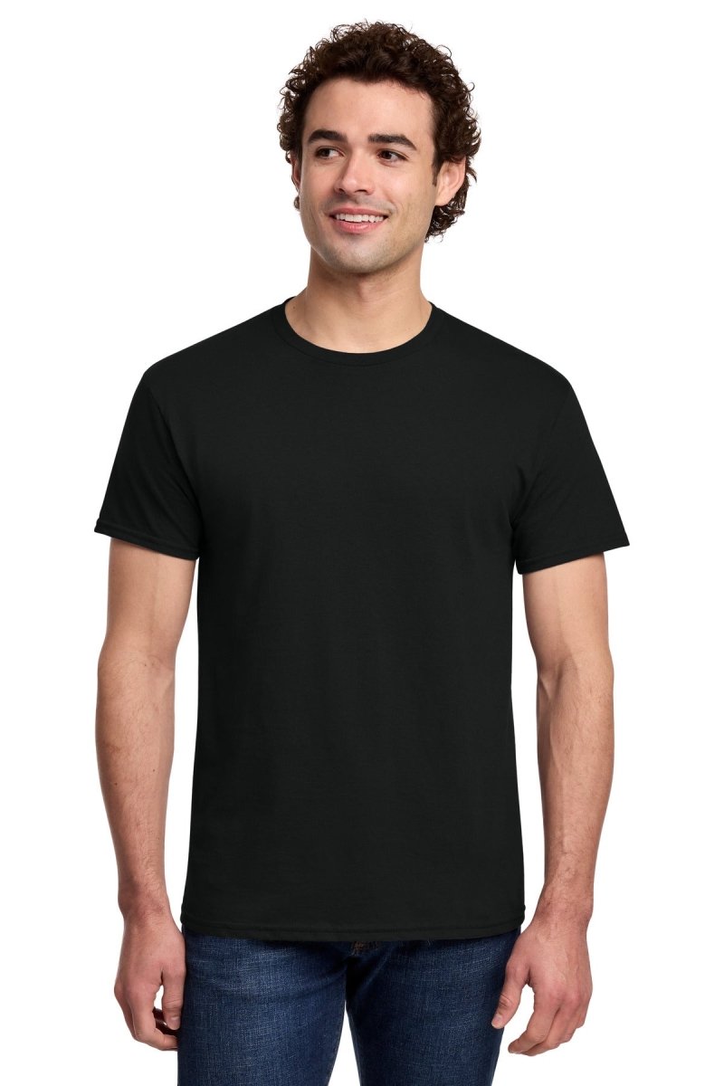 Gildan G300 Unisex Light Cotton T-Shirt Black XS Short Sleeve T-Shirts