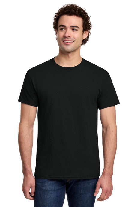Gildan G300 Unisex Light Cotton T-Shirt Black XS Short Sleeve T-Shirts