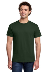 Gildan G300 Unisex Light Cotton T-Shirt Forest Green S Short Sleeve T-Shirts