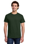 Gildan G300 Unisex Light Cotton T-Shirt Forest Green S Short Sleeve T-Shirts
