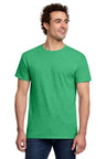 Gildan G300 Unisex Light Cotton T-Shirt Heather Irish Green XS Short Sleeve T-Shirts