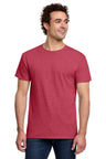 Gildan G300 Unisex Light Cotton T-Shirt Heather Red XS Short Sleeve T-Shirts