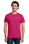 Gildan G300 Unisex Light Cotton T-Shirt Heather Sapphire XS Short Sleeve T-Shirts