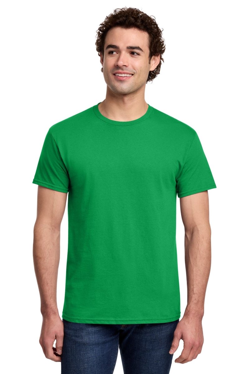 Gildan G300 Unisex Light Cotton T-Shirt Irish Green XS Short Sleeve T-Shirts