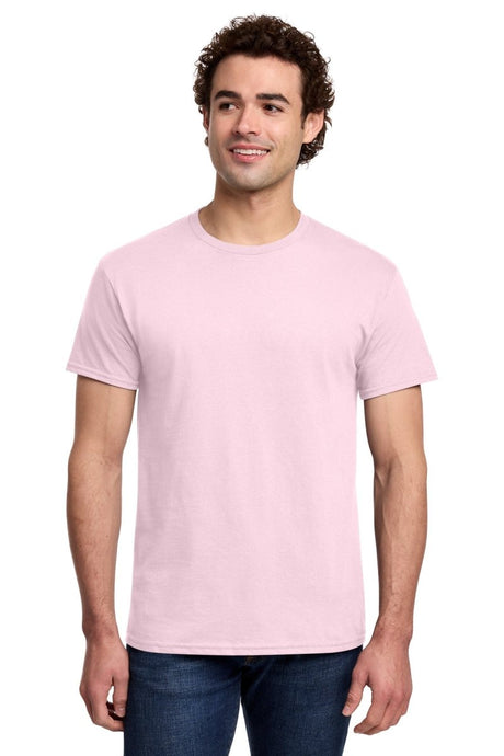 Gildan G300 Unisex Light Cotton T-Shirt Light Pink XS Short Sleeve T-Shirts