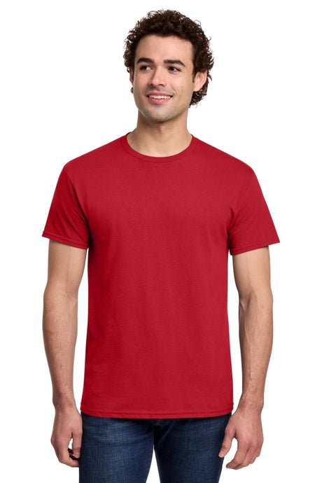 Gildan G300 Unisex Light Cotton T-Shirt Red XS Short Sleeve T-Shirts