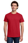 Gildan G300 Unisex Light Cotton T-Shirt Red XS Short Sleeve T-Shirts