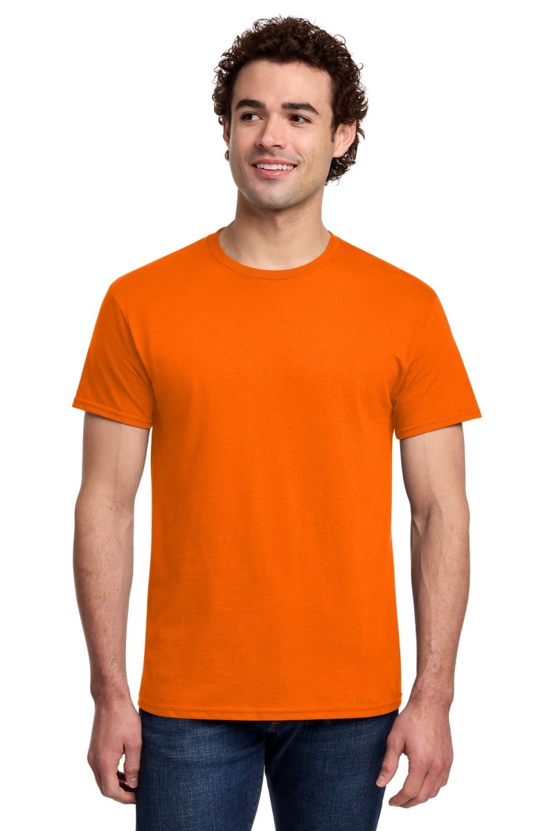 Gildan G300 Unisex Light Cotton T-Shirt S. Orange XS Short Sleeve T-Shirts