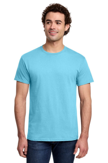 Gildan G300 Unisex Light Cotton T-Shirt Sand XS Short Sleeve T-Shirts