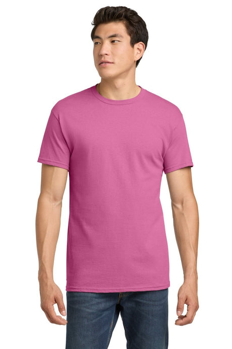 Gildan G500 Unisex Heavy Cotton 5.3 oz T-Shirt Azalea S Short Sleeve T-Shirts