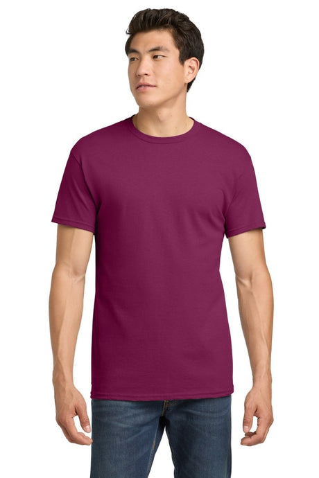 Gildan G500 Unisex Heavy Cotton 5.3 oz T-Shirt Berry S Short Sleeve T-Shirts