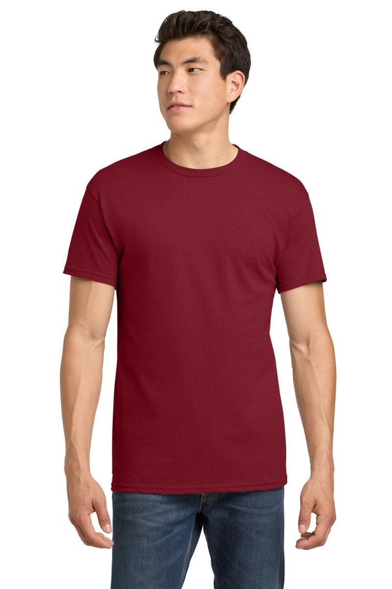 Gildan G500 Unisex Heavy Cotton 5.3 oz T-Shirt Cardinal Red S Short Sleeve T-Shirts